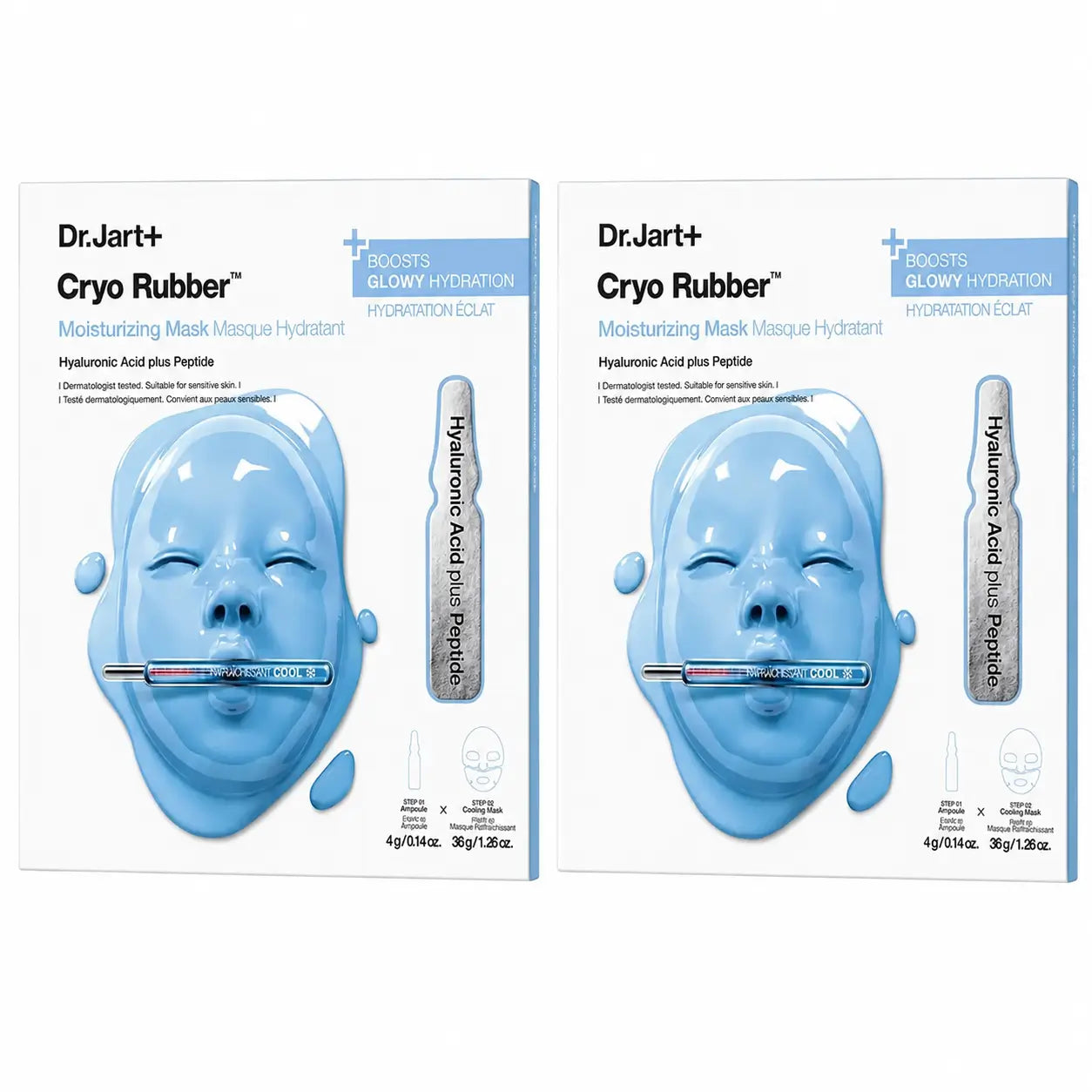 Dr.Jart+ Hydratačná maska Cryo Rubber Moisturizing Mask, balenie po 2 ks