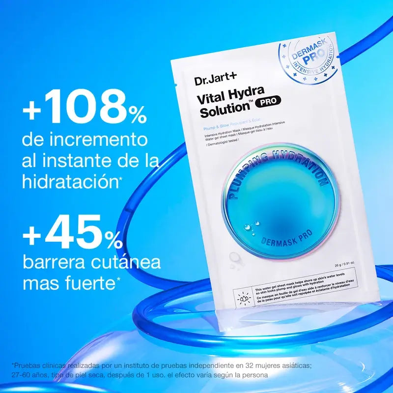 Dr. Jart+ Dermask Vital Hydra Solution Pro Hydratačná pleťová maska, 26 g