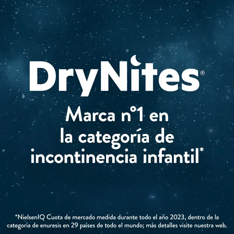 Drynites, veľkosť 8–13, detské nočné plienky pre dievčatá, 13 kusov