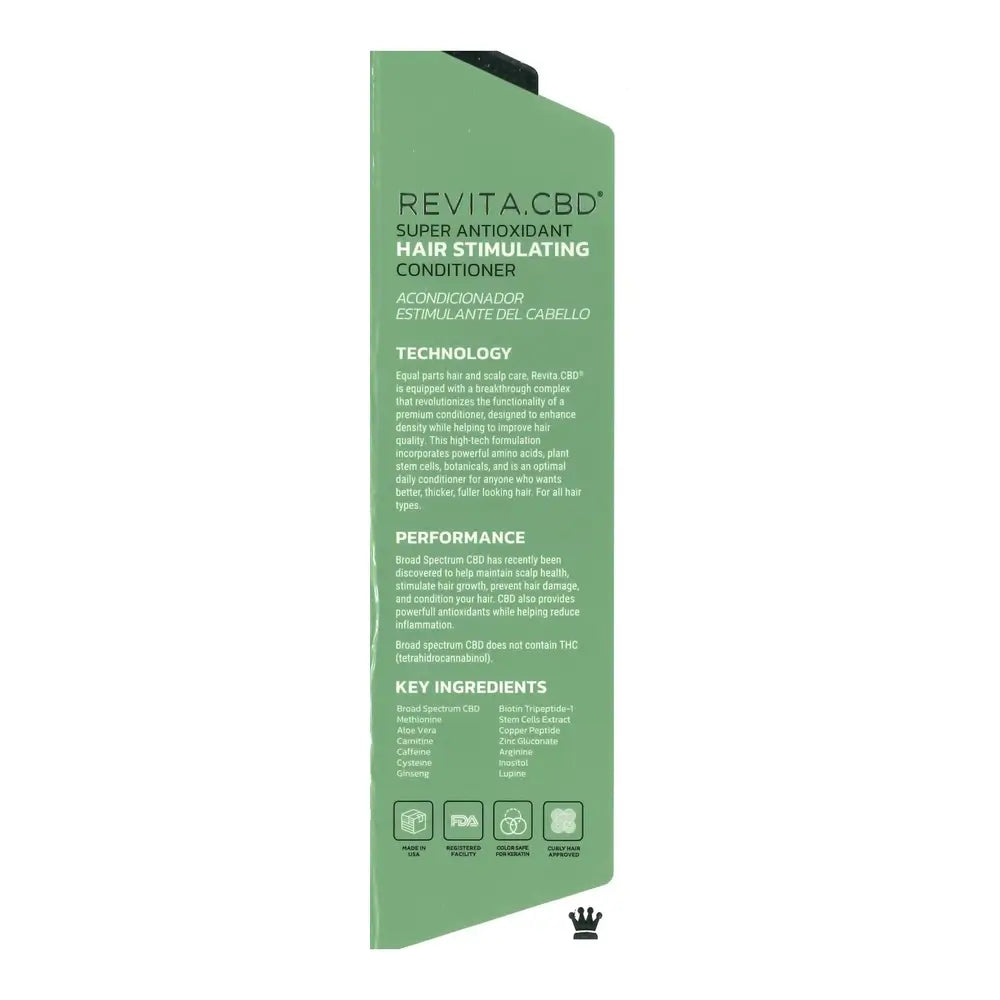 Ds Laboratories Revita CBD kondicionér proti vypadávaniu vlasov s antioxidačným a stimulujúcim účinkom, 205 ml