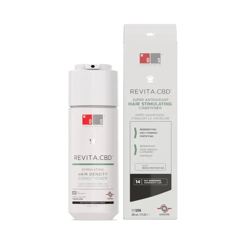 Ds Laboratories Revita CBD kondicionér proti vypadávaniu vlasov s antioxidačným a stimulujúcim účinkom, 205 ml