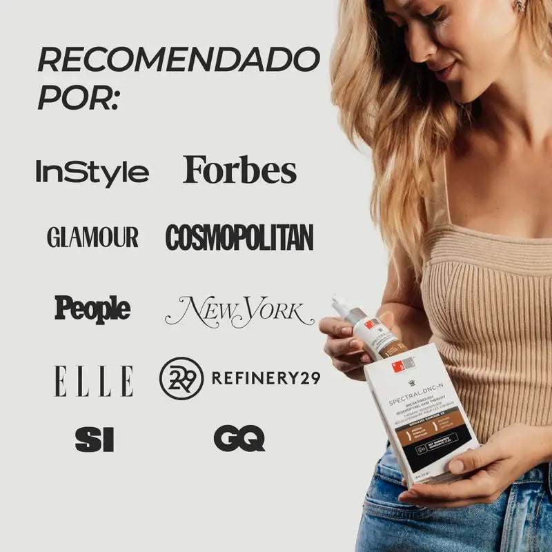Ds Laboratories Spectral Lotion Spectral Dnc-N – prípravok s obsahom Nanoxidilu® 5 % proti vypadávaniu vlasov, 60 ml