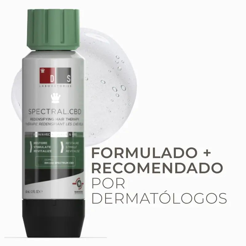 Ds Laboratories Spectral CBD pleťová voda proti vypadávaniu vlasov, 60 ml