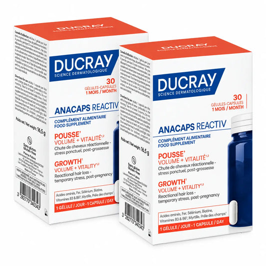 Ducray Anacaps Reactiv, balenie 2 x 30 kapsúl