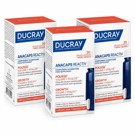 Ducray Anacaps Reactiv, balenie 3 x 30 kapsúl