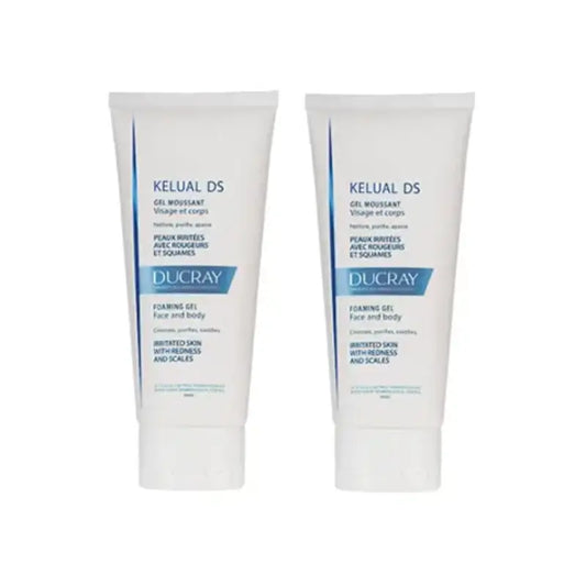 Ducray Kelual Ds čistiaci gél, 2 × 200 ml 