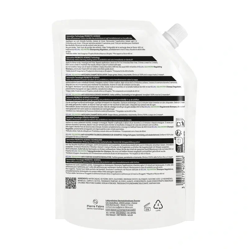 Ducray Kelual Squanorm Ch C Ekologický krém – náplň, 400 ml
