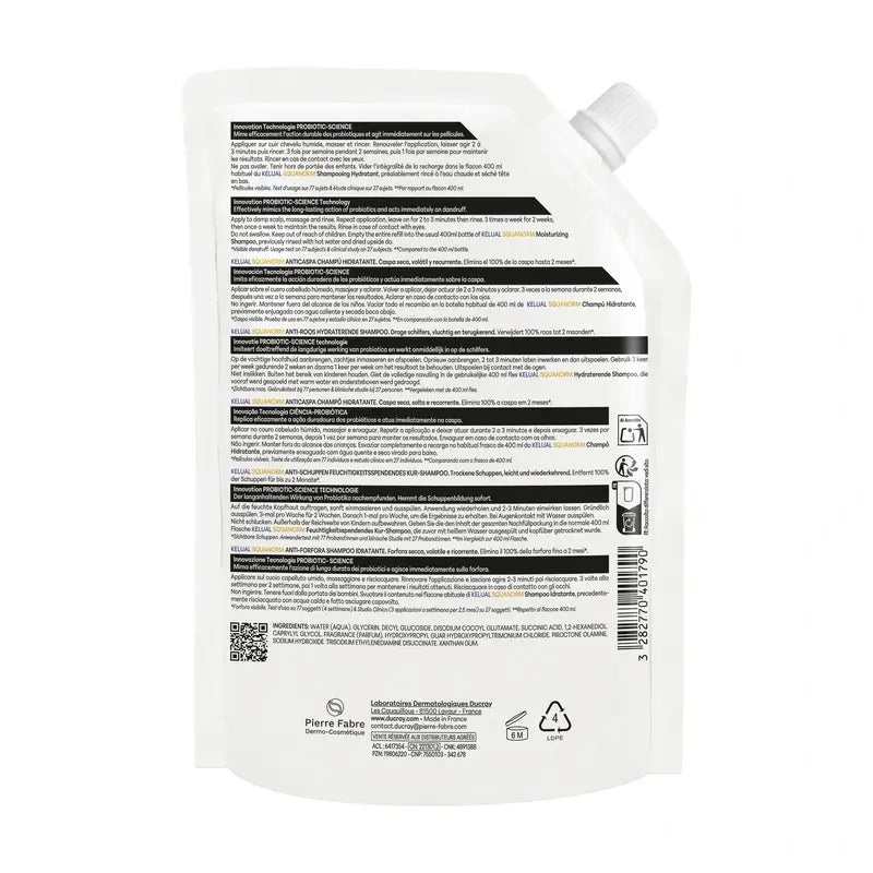 Ducray Kelual Squanorm Ch C Seca Eco náplň, 400 ml