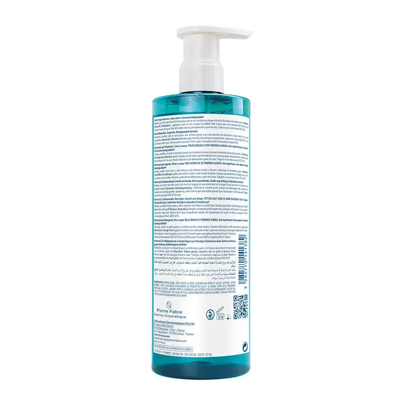 Ducray Keracnyl čistiaci gél 400 ml