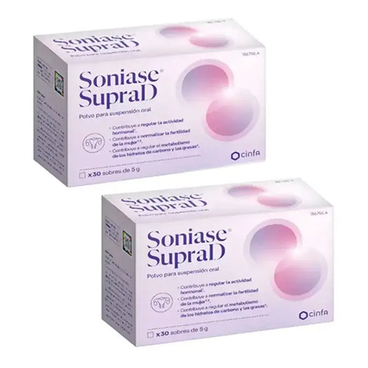Soniase Supra D, 2 x 30 vrecúšok po 5 g
