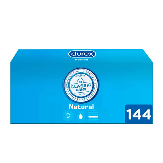 Durex Natural Slim Fit, 144 kondómov