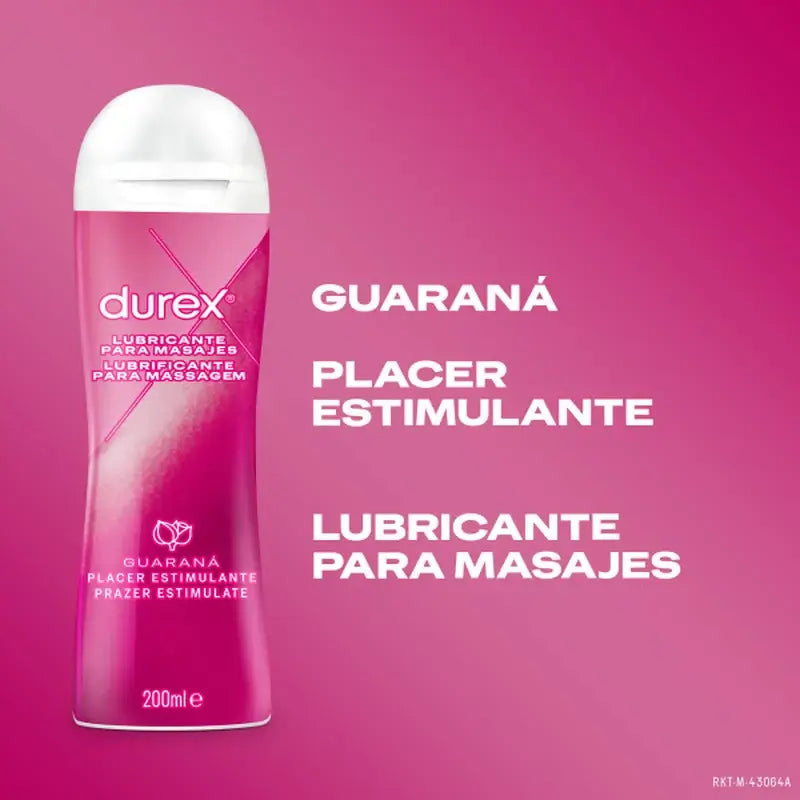 Durex Stimulujúci masážny gél a lubrikant s guaranou 200 ml