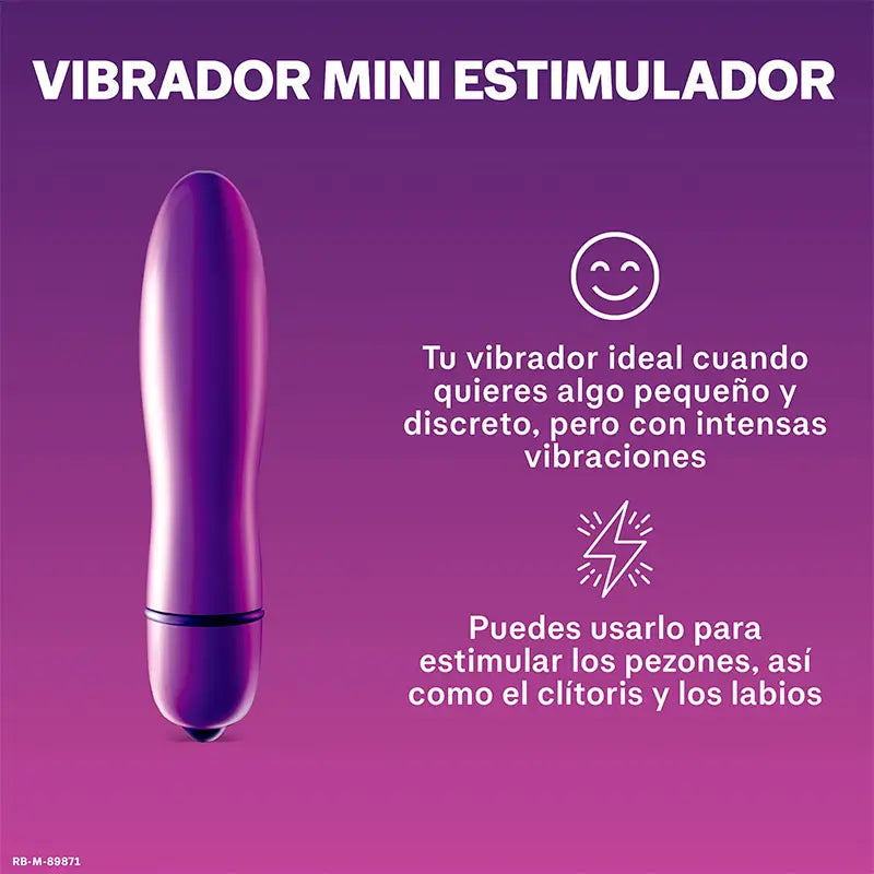 Vibrátor Durex Mini Intense Orgasmic Pure Pleasure, dildo na klitoris pre ženy