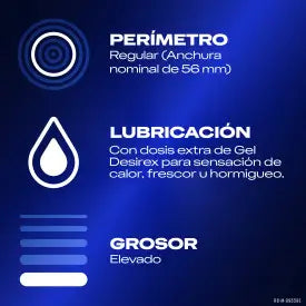Kondómy Durex Intense, 12 kusov