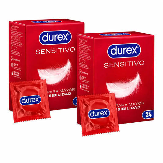 Durex Pack – ultratenké kondómy Sensitivo Suave, 24 x 2