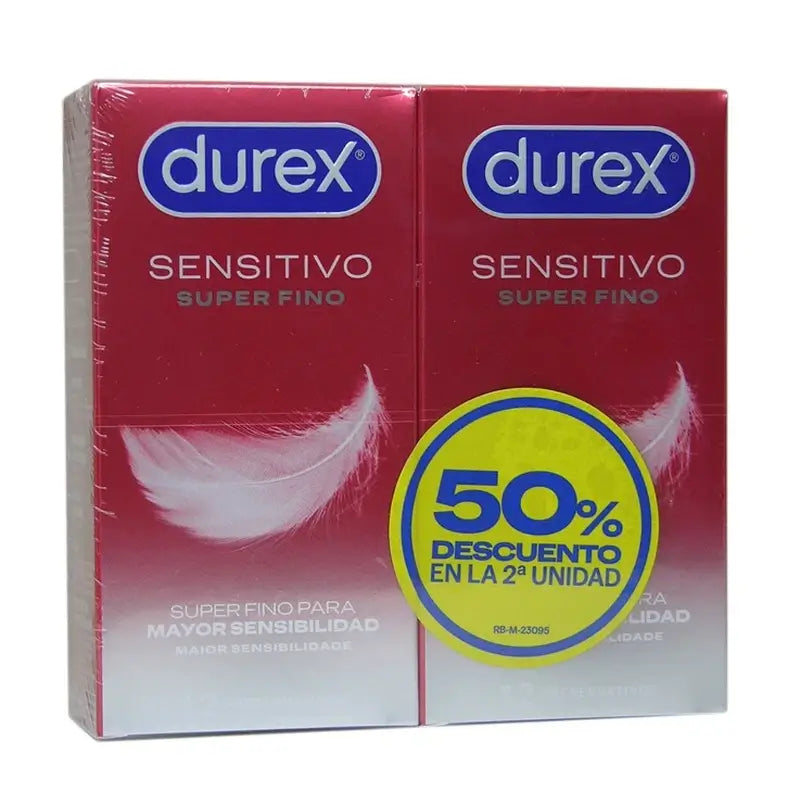 Durex Duplo Total Contact 12, 2. balenie, 50 %