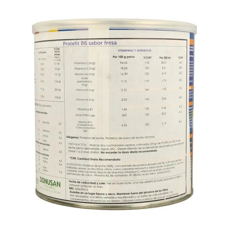 Eder Health Nutrition Wheyfit s príchuťou jahôd, 750 g. 