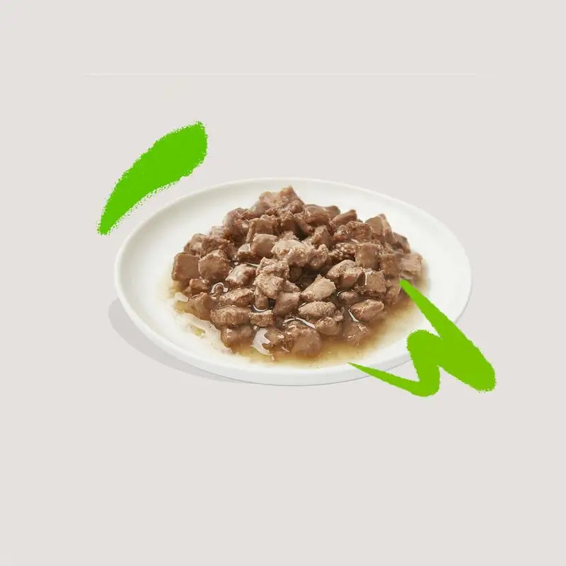 Edgard & Cooper Mokré krmivo pre mačky 18x85 g kúsky jahňacieho mäsa