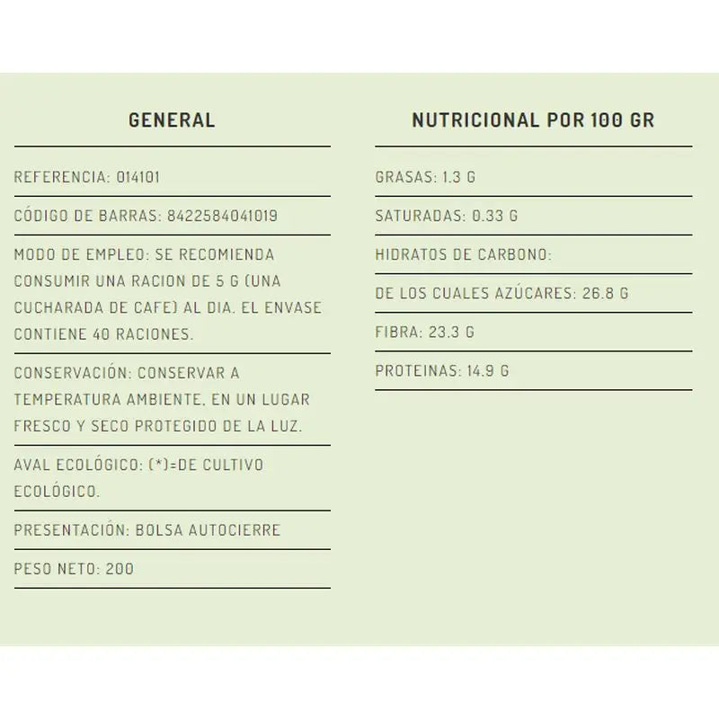 El Granero Maca – bio superpotravina, 200 g 