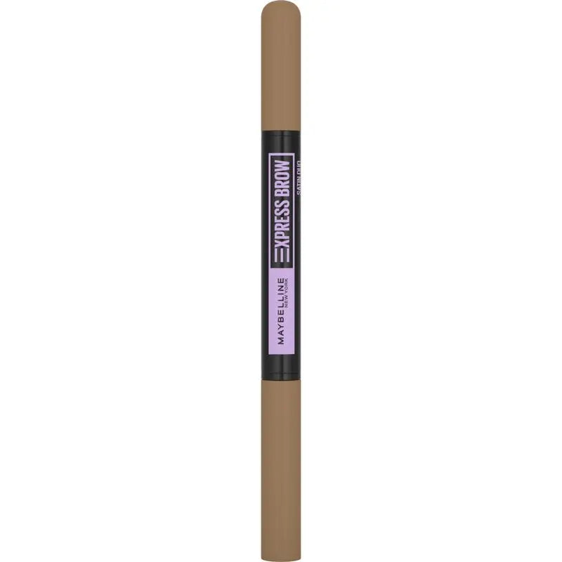 Maybelline New York Automatická ceruzka na obočie Express Brow Satin Duo 01 Dark Blonde