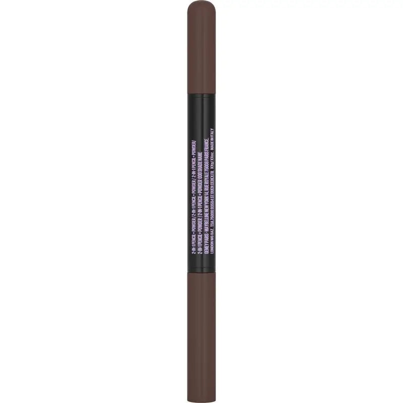 Maybelline New York Automatická ceruzka na obočie Express Brow Satin Duo 04 Dark Brown