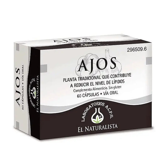 El Naturalista Garlic 60 capsules