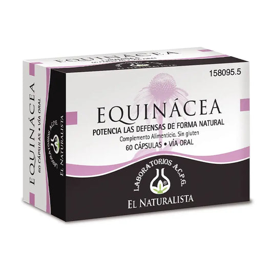 El Naturalista Echinacea with Vitamin C 60 capsules