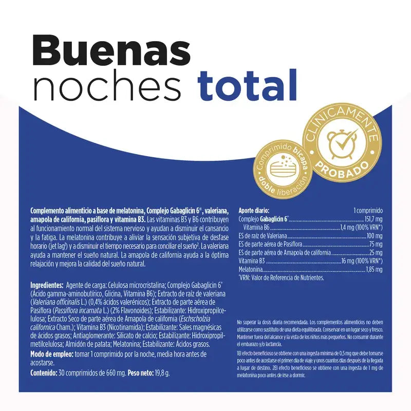 Eladiet Dobrú noc Total 1,85 mg, 30 tabliet
