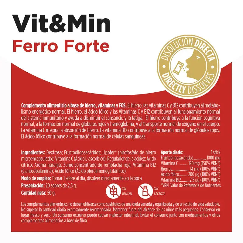 Eladiet Vit&Min Ferro Forte, 20 tyčiniek