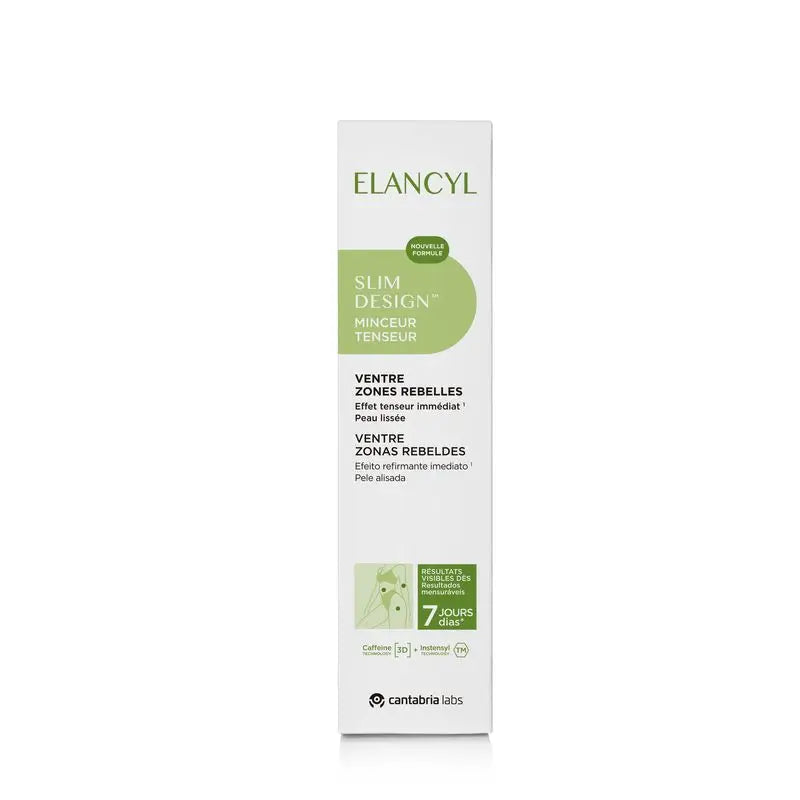 Elancyl Slim Design – zoštíhľujúci a spevňujúci krém na brucho a problematické partie, 150 ml