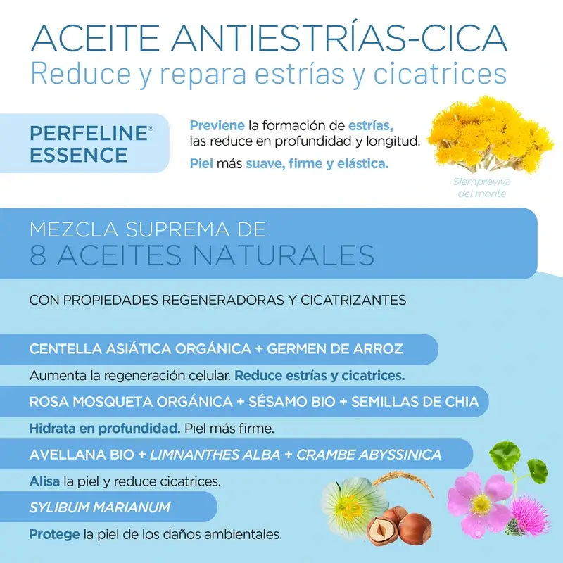 Elifexir Olej proti striám Cica Intensive na redukciu jaziev a škvŕn, 100 ml
