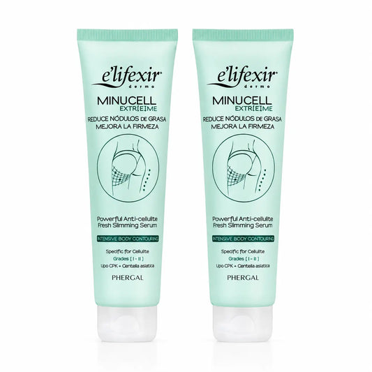 Elifexir Sérum Minucell – intenzívne anticelulitídové sérum na redukciu a spevnenie pokožky, 150 ml, balenie po 2 ks