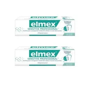 Elmex Sensibilidad zubná pasta, balenie, 2 x 75 ml