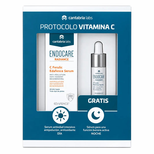 Sada Radiance C Ferulic Edafence sérum 30 ml + Hyalubost Age Barrier sérum 15 ml