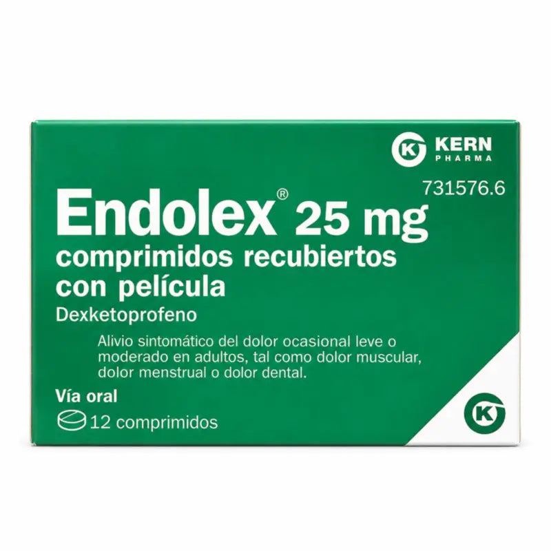 Endolex 25 mg, 12 tabliet