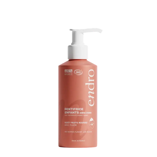 Endro zubná pasta pre deti s príchuťou červeného ovocia, 150 ml
