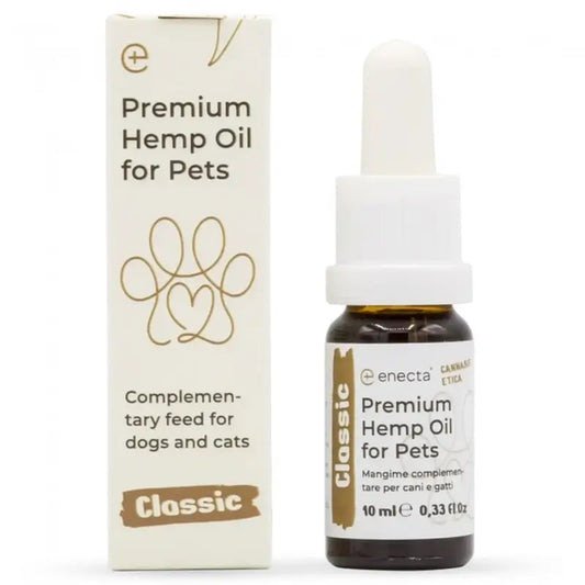 Enecta Konopný olej pre domáce zvieratá 500 mg, 10 ml