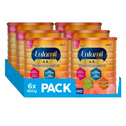 Enfamil A.R. Milk Formula For The Dietary Management Of Regurgitation, Pack 6 X 800 Gr.