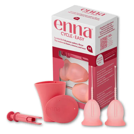 Enna Cycle Easy, veľkosť M – 2 kalíšky + sterilizátor + aplikátor
