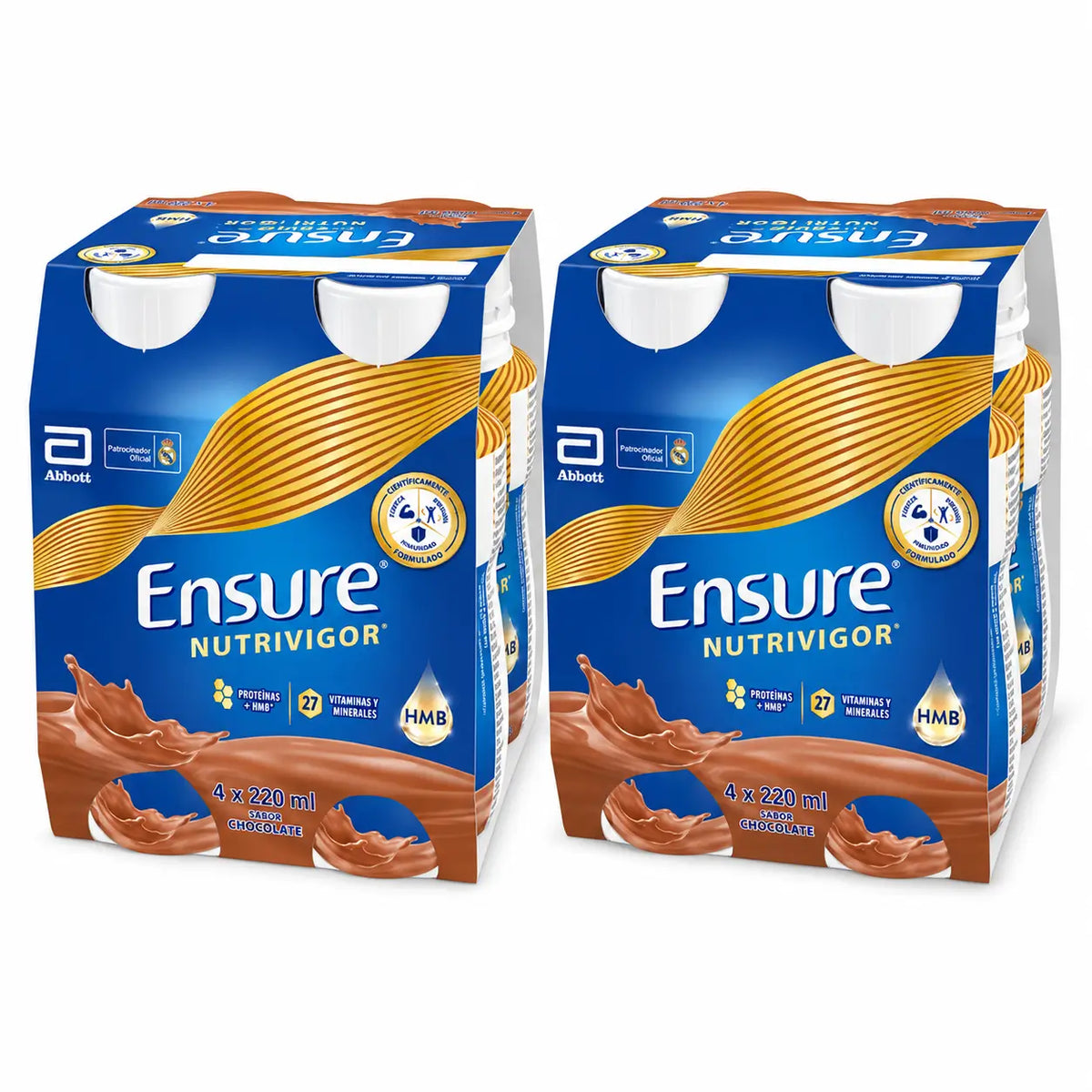 Ensure Nutrivigor Čokoládový kokteil, balenie 8 x 220 ml