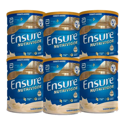 Ensure Nutrivigor Vanilla Tin, Pack 6 x 850 grams
