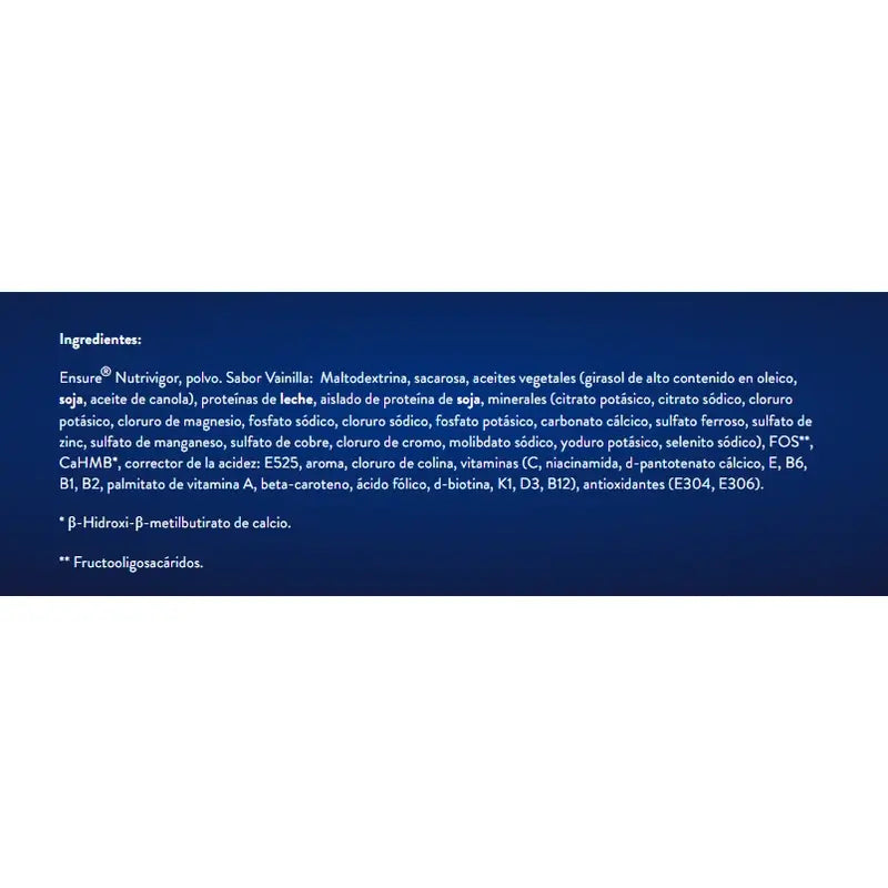 Ensure Nutrivigor Vanilka, plechovky, balenie 2 × 850 g