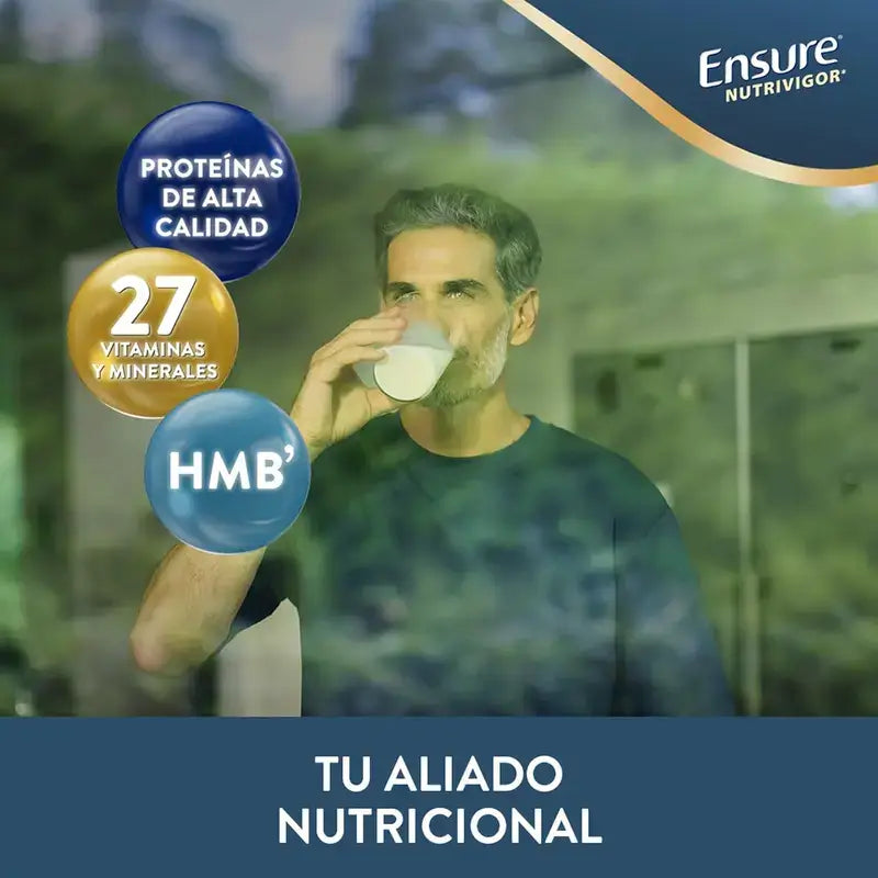 Ensure Nutrivigor Vanilkový nápoj pre dospelých, 4 fľaše po 220 ml