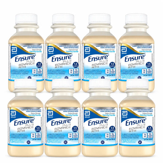 Ensure Plus Advance R.T.H 8 R.T.H Vanilka, 8 × 500 ml