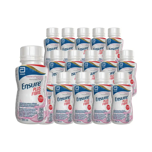 Ensure Plus Fibre s príchuťou malín, 30 × 200 ml 