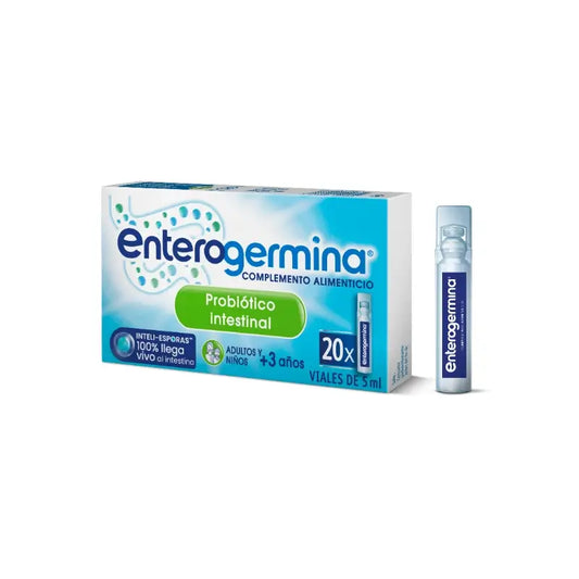 Enterogermina – probiotikum, 20 ampuliek