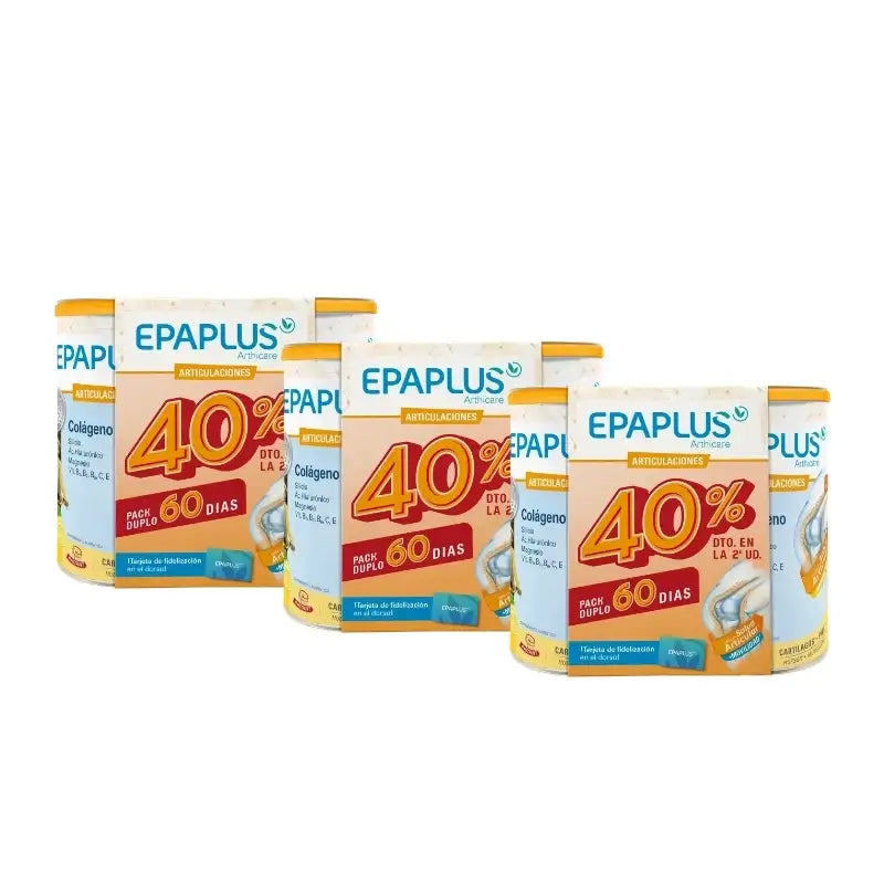 Epaplus Arthicare Kolagén Antiox Vanilka v prášku, 60 dní, 654 g, balenie po 3 ks
