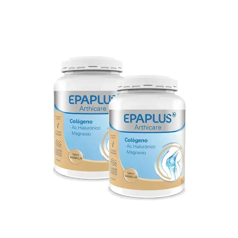 Epaplus Arthicare Kolagén s príchuťou vanilky bez kremíka, 30-dňové balenie, 325 g, balenie po 2 ks