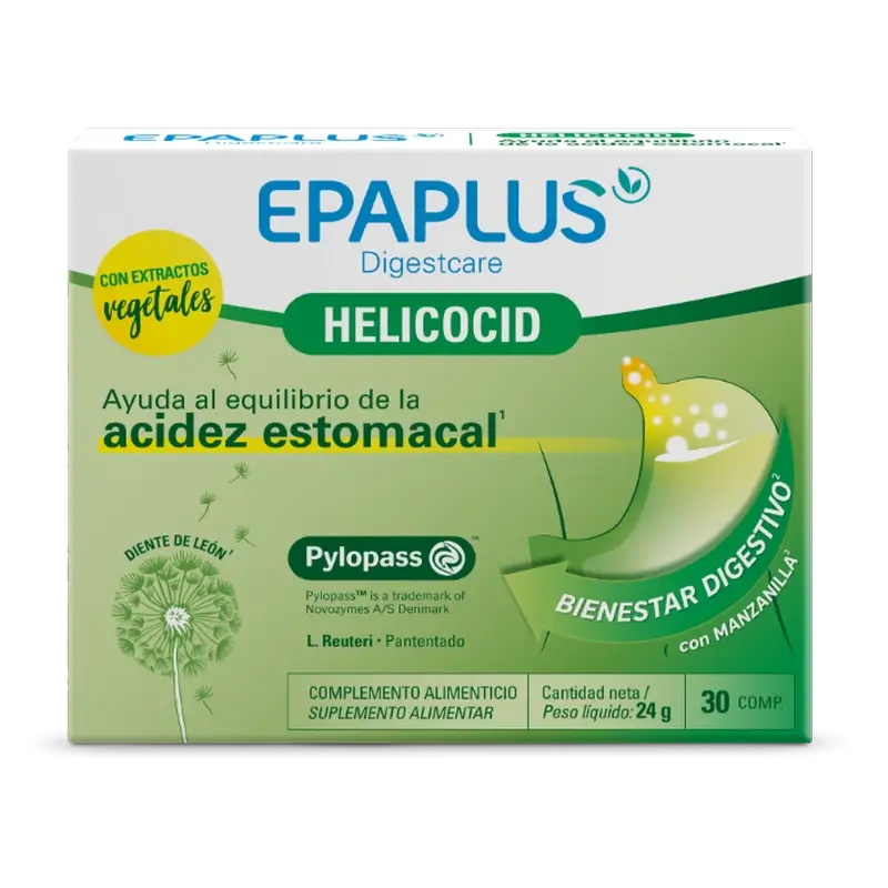 Epaplus Digestcare Helicocid, 30 tabliet