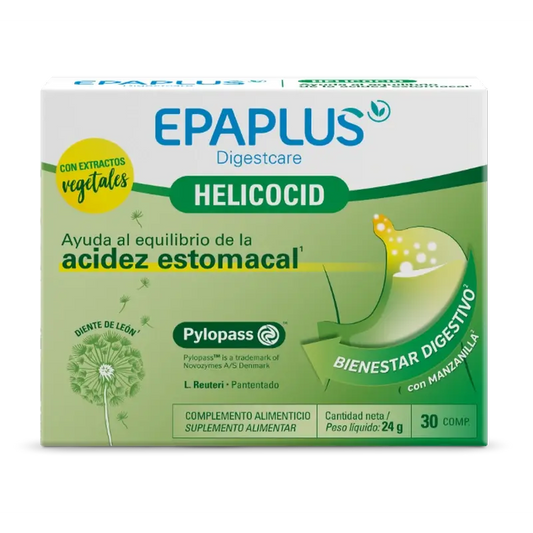 Epaplus Digestcare Helicocid, 30 tabliet